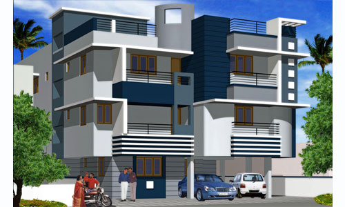 House at Kothari road, Nungambakkam for Afsar zaman.